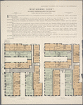 Westbourne Court, southeast corner Broadway and 140th Street. Plan of first floor; Typical upper floor plan.