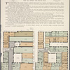 Greylock Court, East 168th Street and Boston Road. Plan of first floor; Plan of upper floors