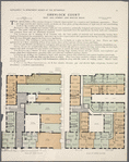 Greylock Court, East 168th Street and Boston Road. Plan of first floor; Plan of upper floors