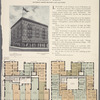 Rosbert Hall, southeast corner Broadway and 163d Street; Plan of first floor; Plan of upper floors.