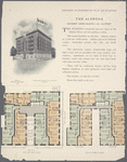 The Alfredo, southwest corner Broadway and 162nd Street; Plan of first floor; Plan of upper floors