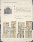 Richmond Court, southwest corner Broadway and 164th Street; Plan of first floor; Plan of upper floors