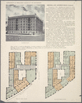 Hispania and Audubon Halls - continued; Plan of first floor; Plan of upper floors