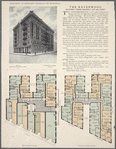The Ravenwood, southwest corner Broadway and 180th Street; Plan of first floor; Plan of upper floors.