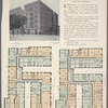 Dallas Court, southwest corner Broadway and 144th Street; Plan of first floor; Plan of upper floors.