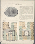 The Georgia, southeast corner Broadway and 160th Street; Plan of first floor; Plan of upper floors.