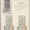 The Louisiana, 507 West 113th Street, between Broadway and Amsterdam Avenue; Plan of first floor; Plan of upper floors.