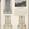 The Westerfield, 610 West 116th Street; Plan of upper floors; Plan of first floor; View from The Westerfield looking West