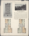 The Westerfield, 610 West 116th Street; Plan of upper floors; Plan of first floor; View from The Westerfield looking West