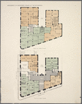 [The Clifden] Plan of upper floors; Plan of first floor.