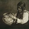 The pottery maker, Nampeyo (painting pottery).