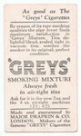 'Greys' smoking mixture. (Sealed in tin; pipe.)