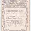 Dorothea Baird as 'Trilby'.