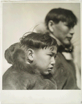 Point Barrow, Alaska, Eskimo family at N.Y. World's Fair, 1939.