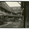 Interior of courtyard, Black Horse Inn, Phila.