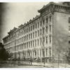 Terrace Row, Chicago, fashionable residences on Michigan Ave. before the fire. Some of the most prominent Chicago families lived here.