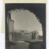 A glimpse of the quadrangle of Northwestern U. [University] dormitories.