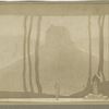 Tannhaüser, Act I, Scene II, the Wartburg, photograph by Hagelstein of stage model.