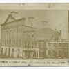 Ford's Theatre, Washington, D.C., draped in mourning, w[h]ere Lincoln was assassinated by John W. Booth.