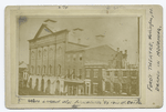 Ford's Theatre, Washington, D.C., draped in mourning, w[h]ere Lincoln was assassinated by John W. Booth.