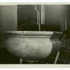 Baptismal font, Williamsburg, Va., from which Pocahontas was baptized.
