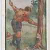 Felling trees