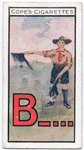 Morse and Semaphore Flag Signalling: B – • • • [recto only]