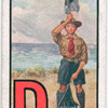 Morse and Semaphore Flag Signalling: D – • • [recto only]