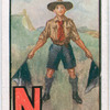 Morse and Semaphore Flag Signalling: N – •