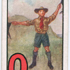 Morse and Semaphore Flag Signalling: Q – – • – [recto only]