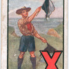 Morse and Semaphore Flag Signalling: X – • • –