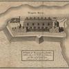 A view of Niagara Fort, taken by Sir William Johnson, on the 25th of July 1759, drawn on the spot in 1758.