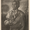 Cunne Shote, the Indian chief, a great warrior of the Cherokee Nation.