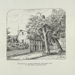 Residence of Rev. Samuel Johnson D.D. at Stratford, Connecticut.
