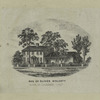 Res[idence] [of] Oliver Wolcott, South St., Litchfield County.