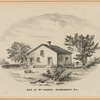 Res[idence] of Wm. Hooper, Wilmington, N.C.
