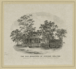 The old residence of George Walton, Augusta Ga, formerly known as Meadow Garden