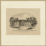 Birthplace of R.H. Lee & Francis Lightfoot Lee, Stratford House, Westmoreland.