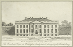 The president's house in Washington, lately taken and destroyed by the British army