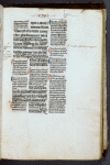 Marginal note, 3 columns of text, placemarkers