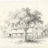 [The last remaining house of the Deerfield Massacre as it appeared in 1859.]