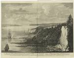 A view of the fall of Montmorenci and the attack made by General Wolfe, on the French intrenchments near Beauport, with the grenadiers of the army, July 31, 1759.