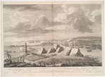 A view of Louisburg in North America, taken near the light house.