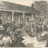 The last phase of Arnold's treason - Major Andre being led to the place of execution