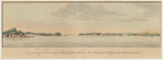 The Narrows, between Red and Yellow Hook, on Long Island & the east bluff of Staten Island, bearing S. b. W.