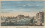 A view of the Admiralty at Amsterdam, of the store houses, wharfes and docks belonging to it and to the East India Company