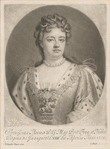 Serenissima Anna D.G. Mag. Brit. Fran. et Hiber. Regina &c.