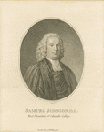 Samuel Johnson, D.D., first president of Columbia College
