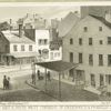 South east & south west corners of Greenwich & Franklin Sts. 1861