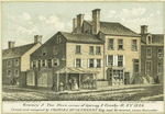 Grocery & tea store corner of Spring & Crosby St. N.Y. 1826